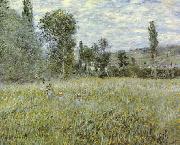 Claude Monet Across the Meadow oil painting on canvas